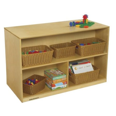 CHILDCRAFT Mobile Double-Sided Storage Unit, 47-3/4 x 22-1/4 x 30 Inches 2601
